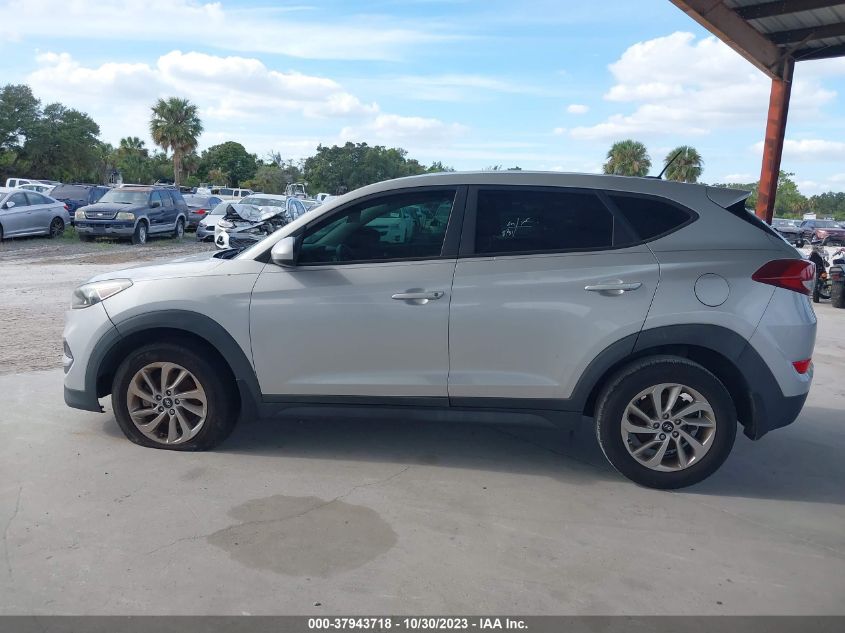 2017 Hyundai Tucson Se VIN: KM8J23A44HU260287 Lot: 37943718