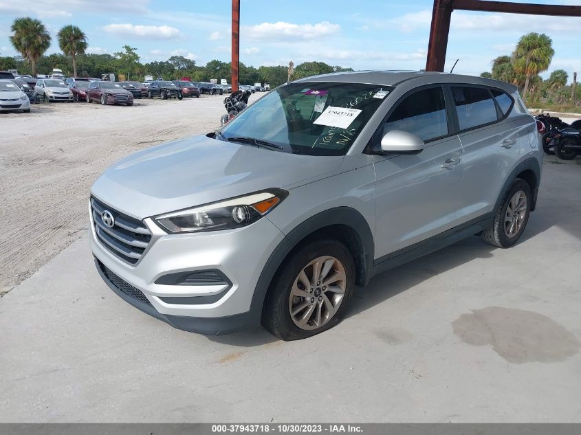 2017 Hyundai Tucson Se VIN: KM8J23A44HU260287 Lot: 37943718