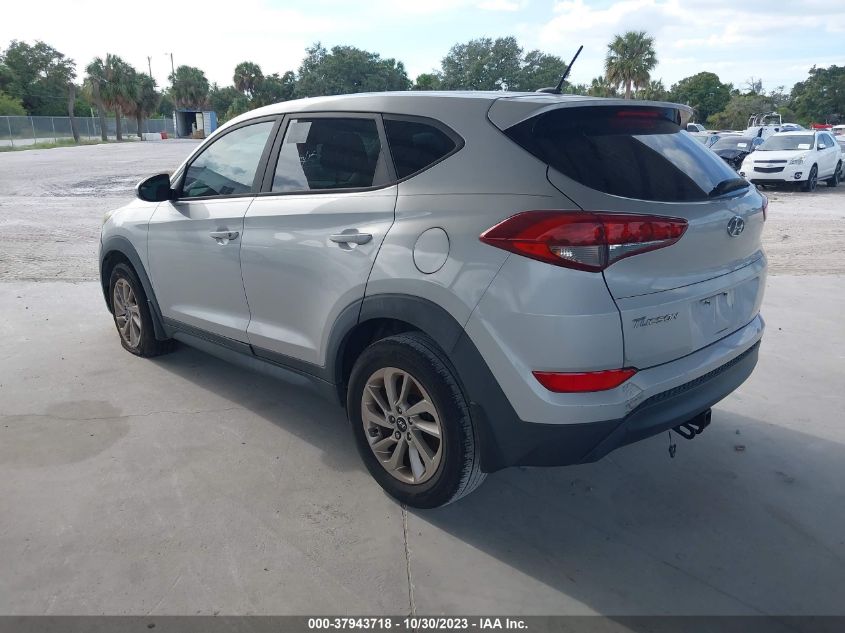 2017 Hyundai Tucson Se VIN: KM8J23A44HU260287 Lot: 37943718