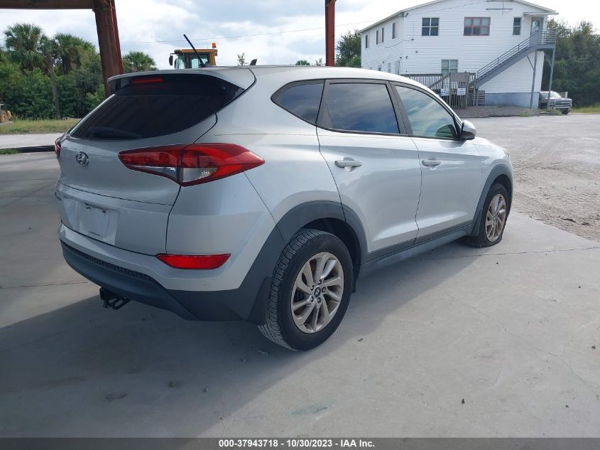 2017 Hyundai Tucson Se VIN: KM8J23A44HU260287 Lot: 37943718