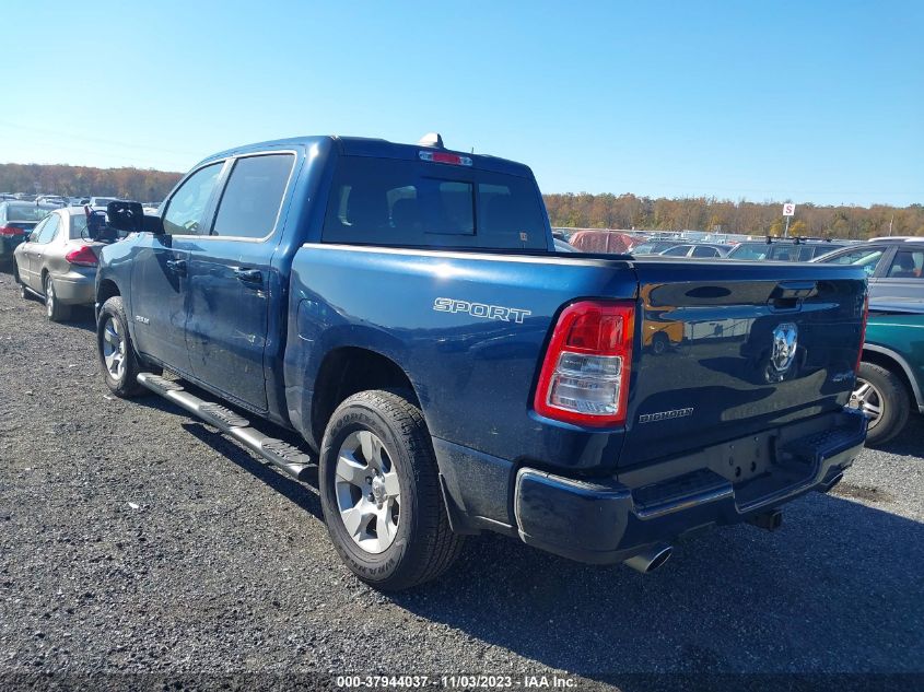 2022 Ram 1500 Big Horn 4X4 5'7" Box VIN: 1C6SRFFT6NN424416 Lot: 37944037