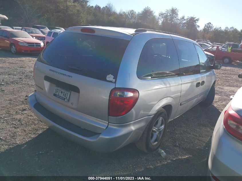 2006 Dodge Grand Caravan Se VIN: 1D4GP24RX6B679225 Lot: 37944051