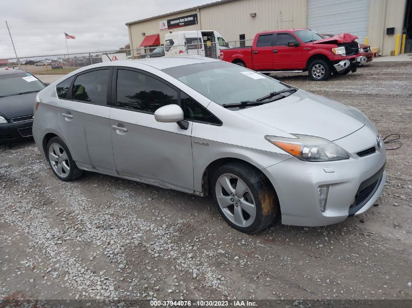 2013 Toyota Prius One/Two/Three/Four/Five VIN: JTDKN3DU3D5540122 Lot: 37944076