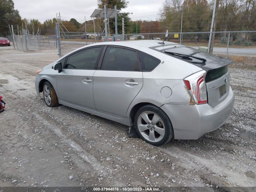 2013 Toyota Prius One/Two/Three/Four/Five VIN: JTDKN3DU3D5540122 Lot: 37944076