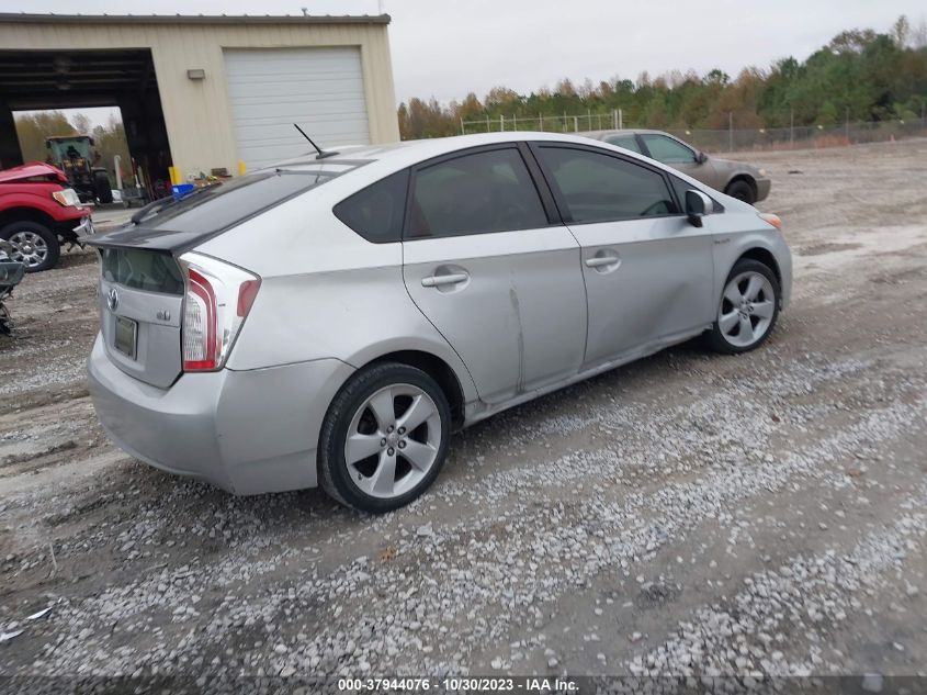 2013 Toyota Prius One/Two/Three/Four/Five VIN: JTDKN3DU3D5540122 Lot: 37944076