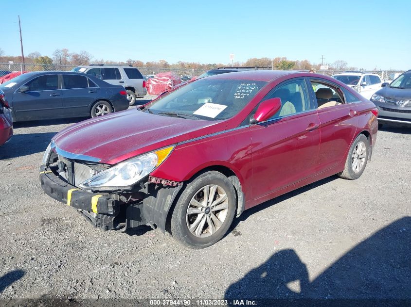 2012 Hyundai Sonata Gls VIN: 5NPEB4AC9CH372539 Lot: 37944190