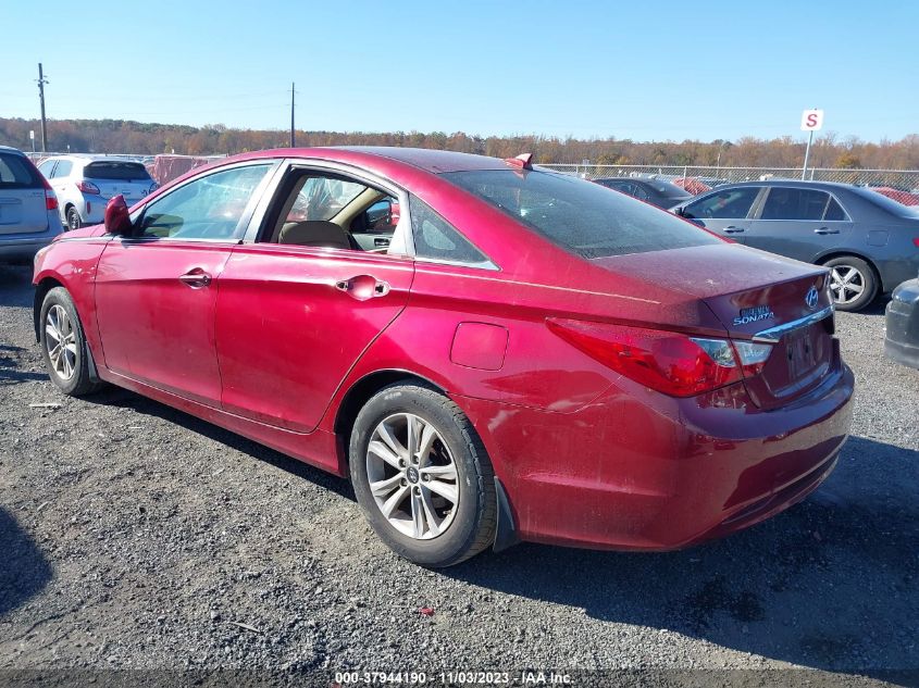 2012 Hyundai Sonata Gls VIN: 5NPEB4AC9CH372539 Lot: 37944190