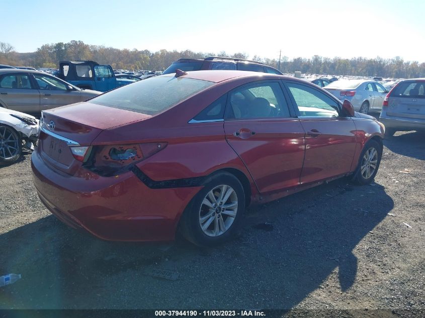 2012 Hyundai Sonata Gls VIN: 5NPEB4AC9CH372539 Lot: 37944190