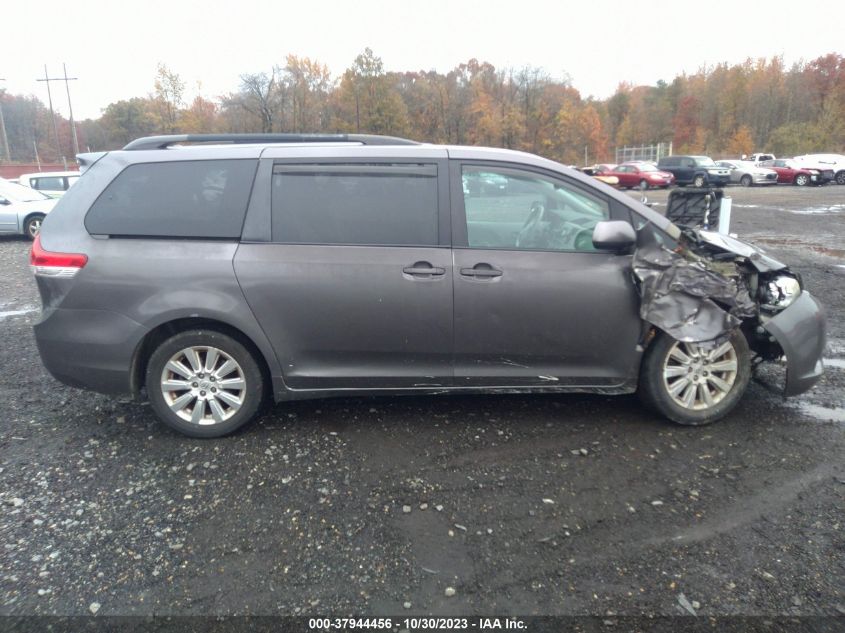 2012 Toyota Sienna Le VIN: 5TDJK3DC6CS037236 Lot: 37944456