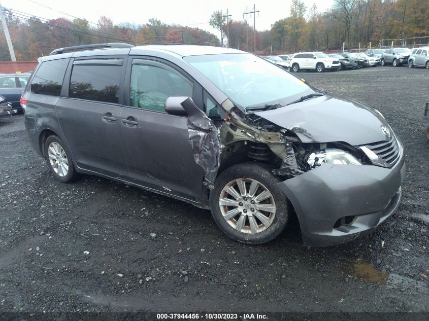 2012 Toyota Sienna Le VIN: 5TDJK3DC6CS037236 Lot: 37944456