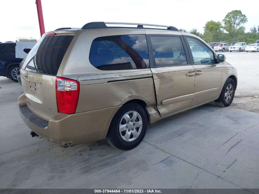 2008 Kia Sedona Lx VIN: KNDMB233586250078 Lot: 37944464