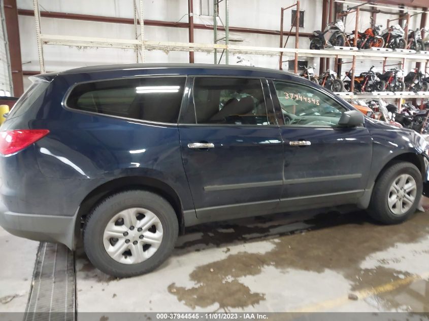 2012 Chevrolet Traverse Ls VIN: 1GNKRFED9CJ359592 Lot: 37944545