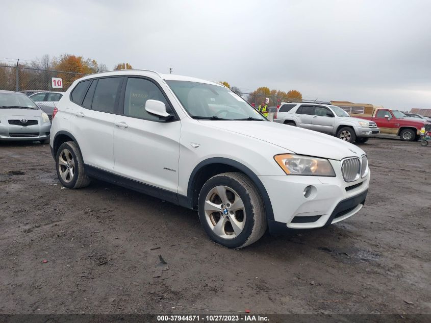 2011 BMW X3 xDrive28I VIN: 5UXWX5C58BL713156 Lot: 37944571