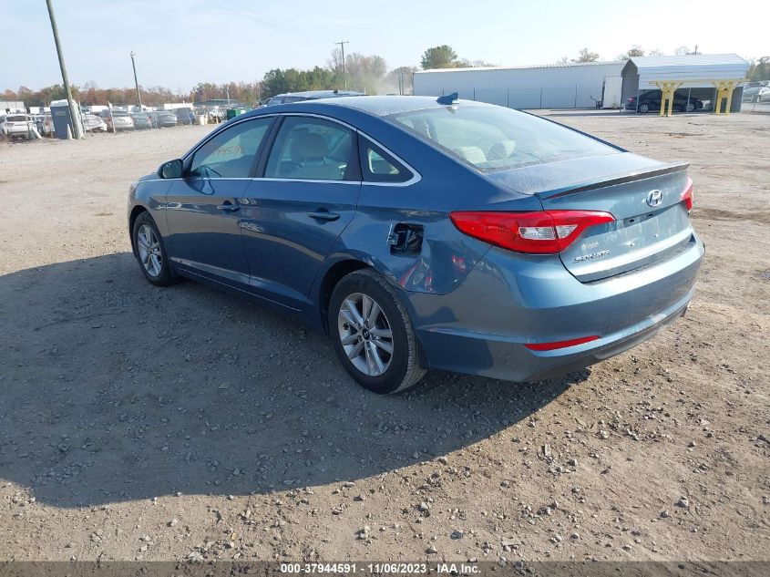 2015 Hyundai Sonata 2.4L Se VIN: 5NPE24AF3FH050526 Lot: 37944591