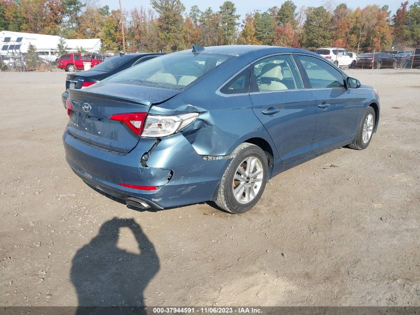 2015 Hyundai Sonata 2.4L Se VIN: 5NPE24AF3FH050526 Lot: 37944591