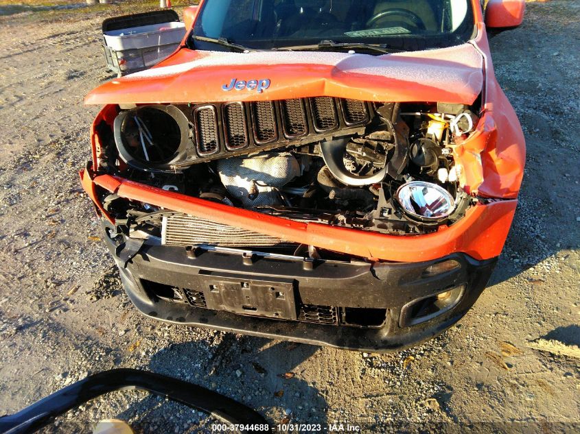 2016 Jeep Renegade Latitude VIN: ZACCJABT1GPE13489 Lot: 37944688