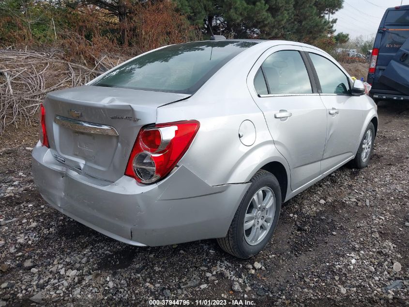 2015 Chevrolet Sonic Lt VIN: 1G1JC5SH1F4110500 Lot: 37944796