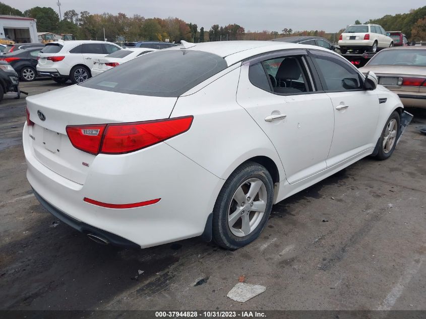 2015 Kia Optima Lx VIN: KNAGM4A76F5639336 Lot: 37944828