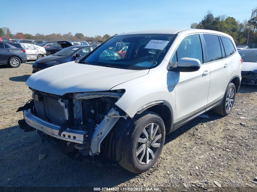 2019 Honda Pilot Ex VIN: 5FNYF6H38KB027860 Lot: 37944927