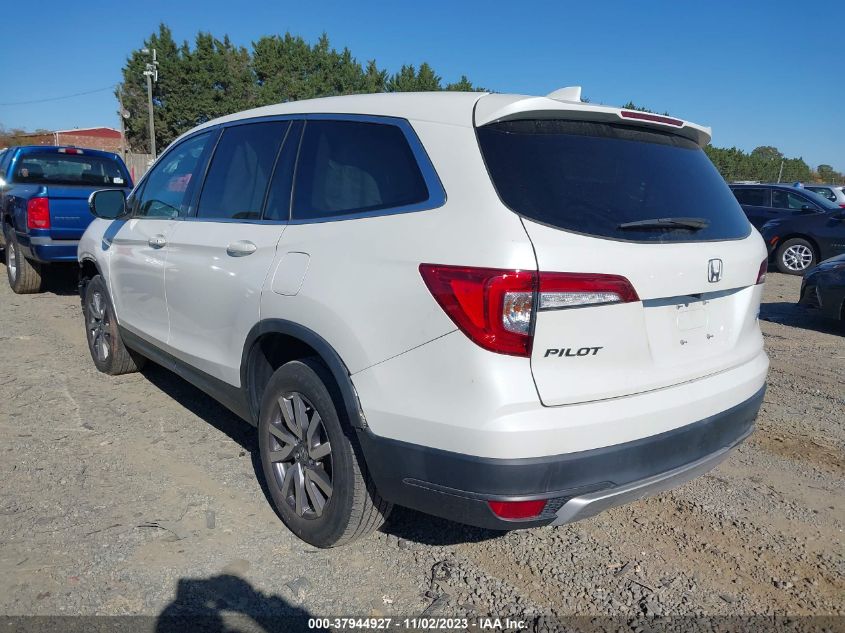 2019 Honda Pilot Ex VIN: 5FNYF6H38KB027860 Lot: 37944927