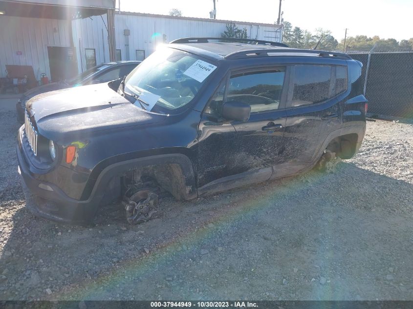 2017 Jeep Renegade Sport VIN: ZACCJBABXHPF62127 Lot: 37944949