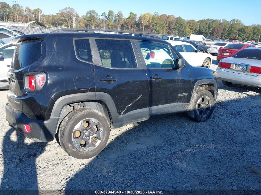 2017 Jeep Renegade Sport VIN: ZACCJBABXHPF62127 Lot: 37944949