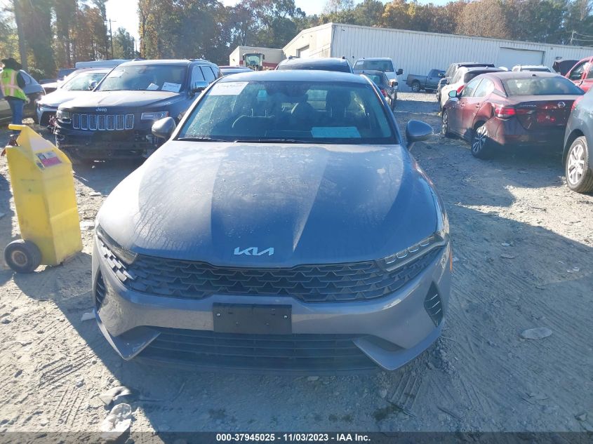 2022 Kia K5 Lxs VIN: 5XXG14J24NG162884 Lot: 37945025