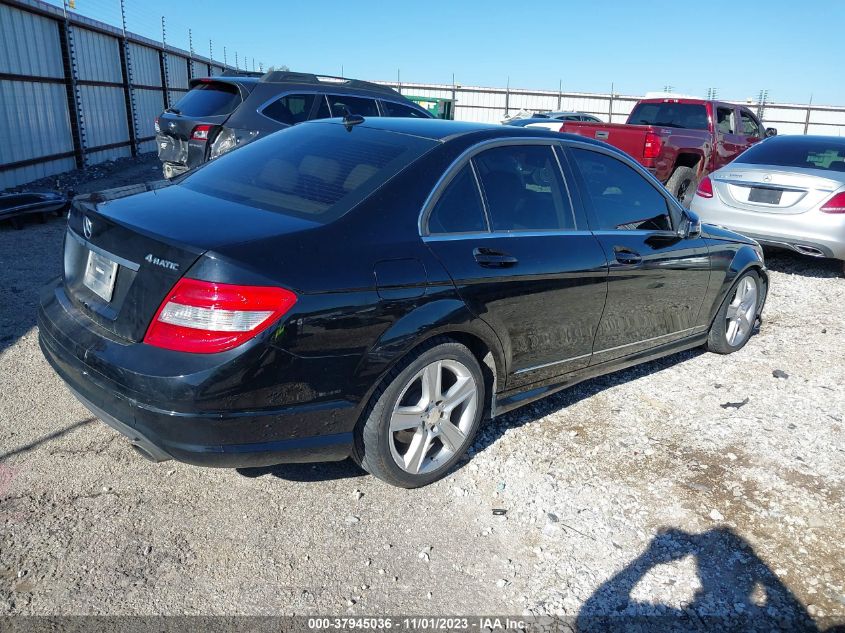 2011 Mercedes-Benz C-Class C 300 VIN: WDDGF8BB0BR144260 Lot: 37945036