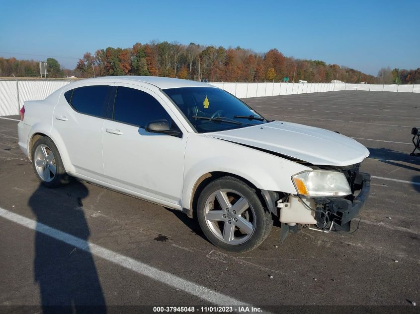 2013 Dodge Avenger Se VIN: 1C3CDZAB6DN605286 Lot: 37945048