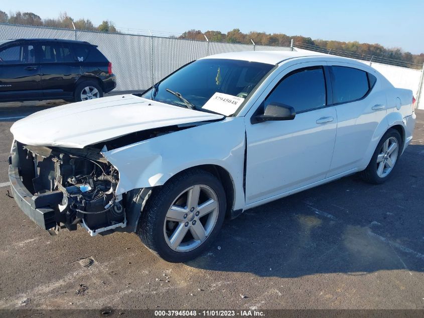 2013 Dodge Avenger Se VIN: 1C3CDZAB6DN605286 Lot: 37945048