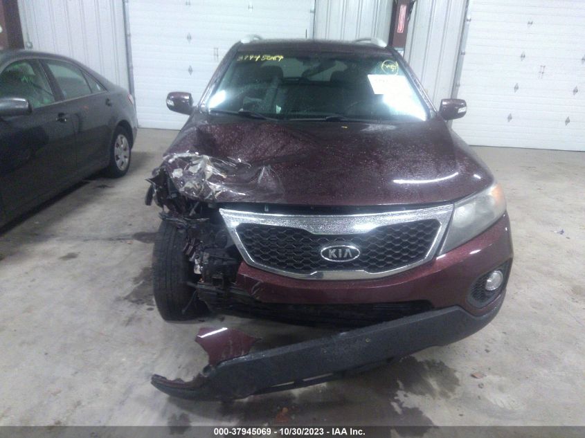 2011 Kia Sorento Lx VIN: 5XYKTCA12BG070041 Lot: 37945069