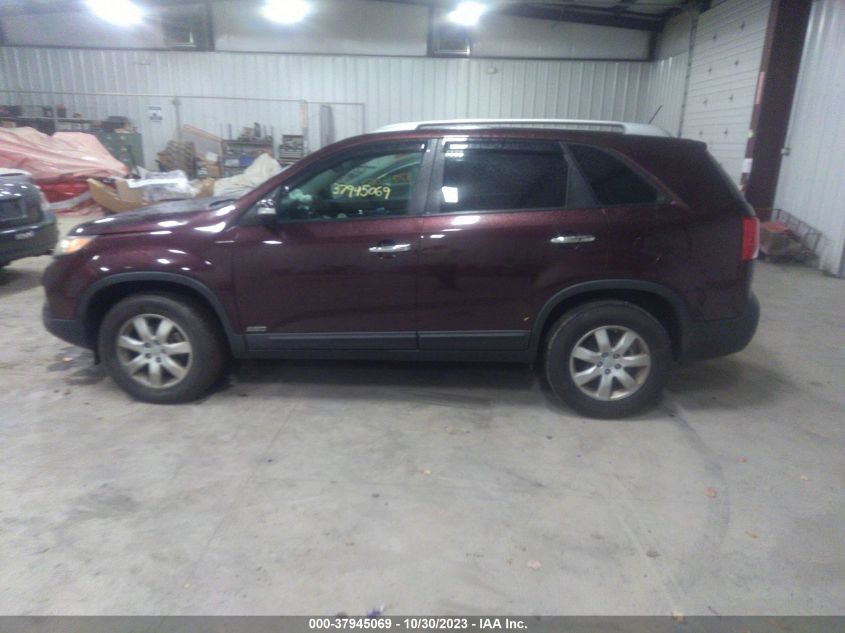 2011 Kia Sorento Lx VIN: 5XYKTCA12BG070041 Lot: 37945069