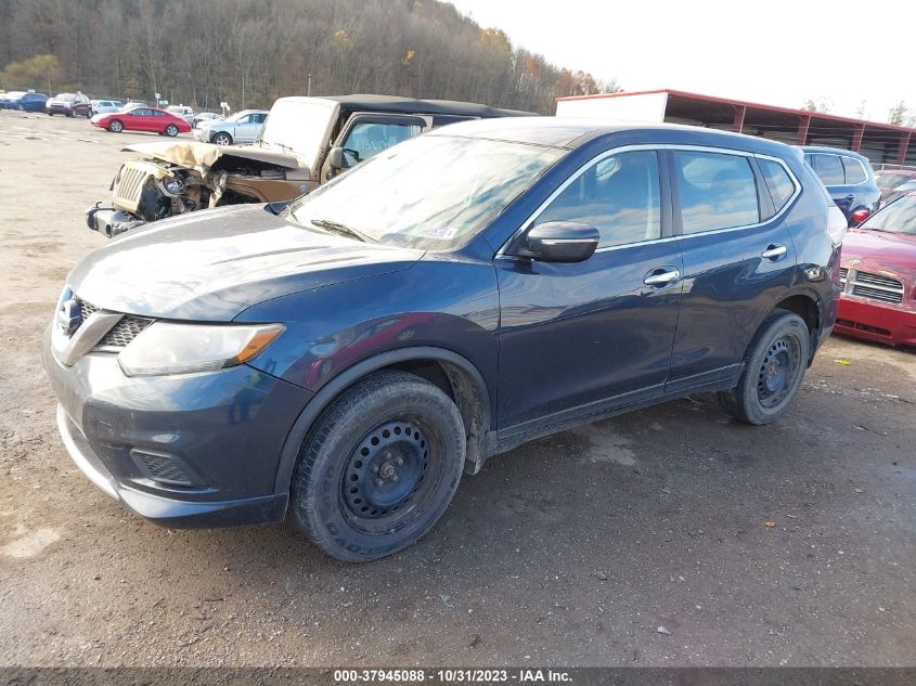 2015 Nissan Rogue S VIN: KNMAT2MV7FP562278 Lot: 37945088