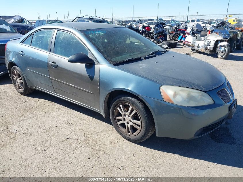 2006 Pontiac G6 6-Cyl VIN: 1G2ZG558564189362 Lot: 37945153