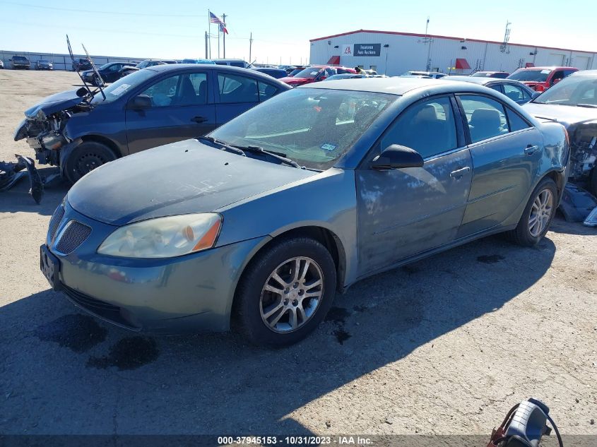 2006 Pontiac G6 6-Cyl VIN: 1G2ZG558564189362 Lot: 37945153