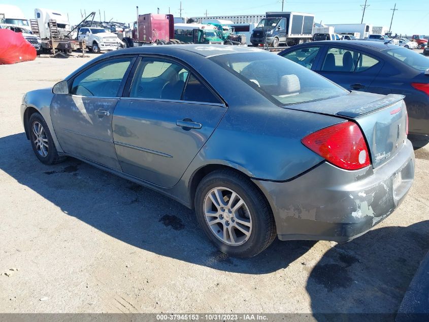 2006 Pontiac G6 6-Cyl VIN: 1G2ZG558564189362 Lot: 37945153