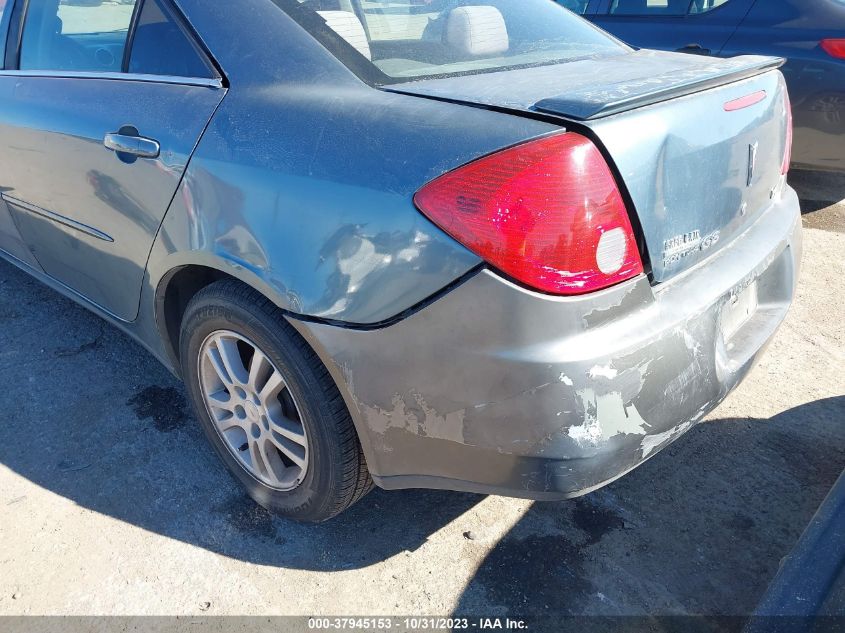 2006 Pontiac G6 6-Cyl VIN: 1G2ZG558564189362 Lot: 37945153