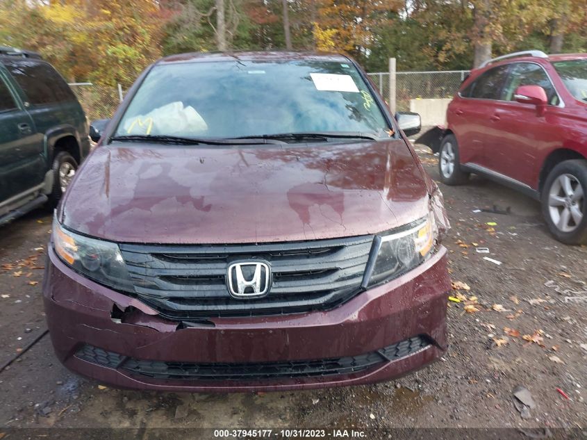 2013 Honda Odyssey Ex-L VIN: 5FNRL5H61DB079335 Lot: 37945177