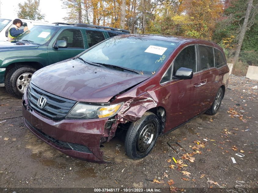 2013 Honda Odyssey Ex-L VIN: 5FNRL5H61DB079335 Lot: 37945177