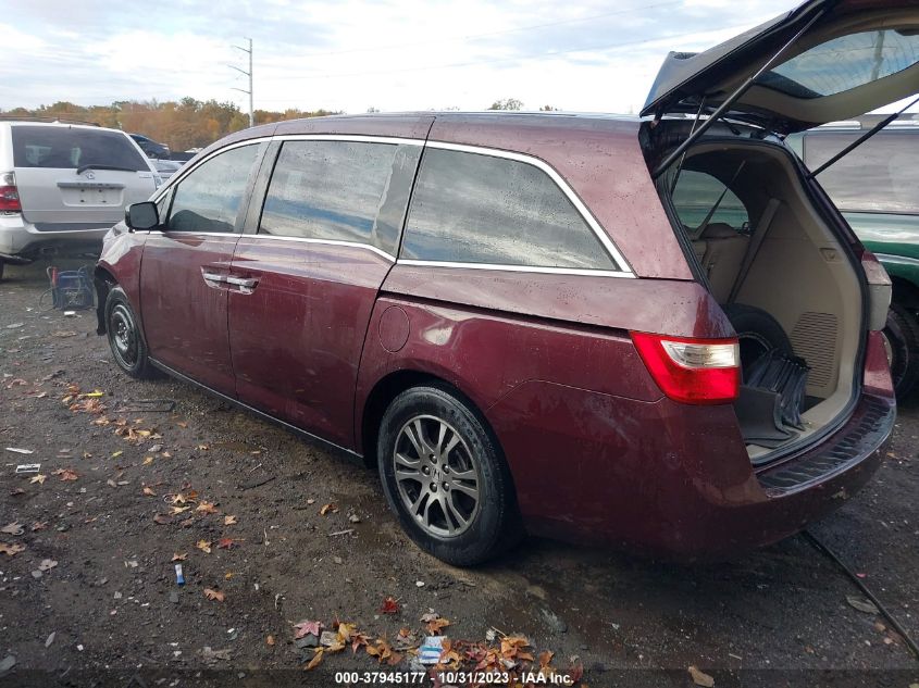 2013 Honda Odyssey Ex-L VIN: 5FNRL5H61DB079335 Lot: 37945177