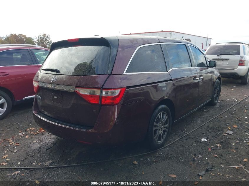 2013 Honda Odyssey Ex-L VIN: 5FNRL5H61DB079335 Lot: 37945177