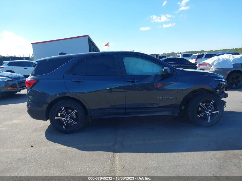 2022 Chevrolet Equinox Fwd Ls VIN: 3GNAXHEV4NS160523 Lot: 37945232