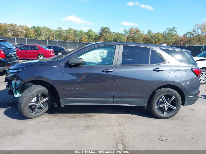 2022 Chevrolet Equinox Fwd Ls VIN: 3GNAXHEV4NS160523 Lot: 37945232