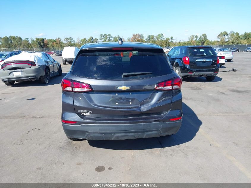 2022 Chevrolet Equinox Fwd Ls VIN: 3GNAXHEV4NS160523 Lot: 37945232