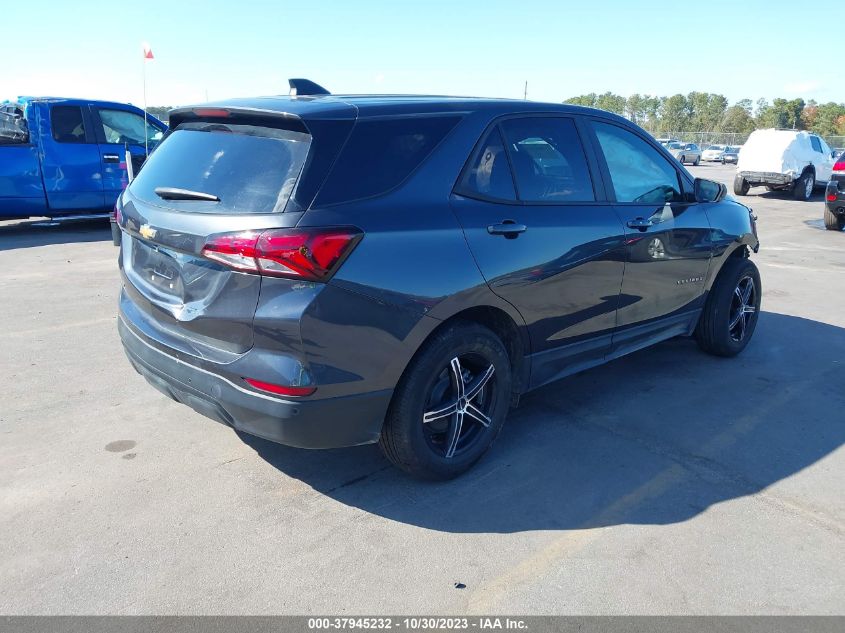 2022 Chevrolet Equinox Fwd Ls VIN: 3GNAXHEV4NS160523 Lot: 37945232