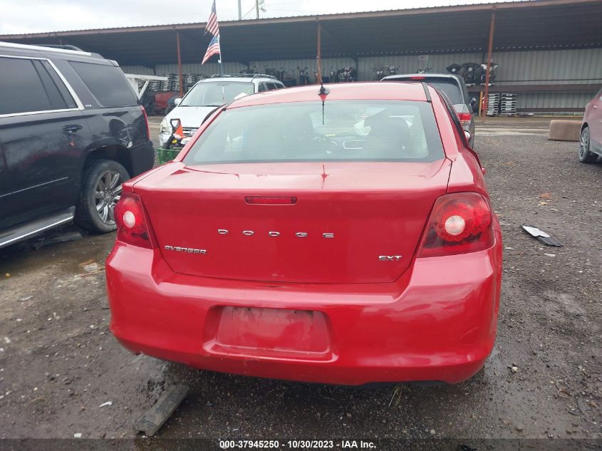 2012 Dodge Avenger Sxt VIN: 1C3CDZCB5CN196015 Lot: 37945250