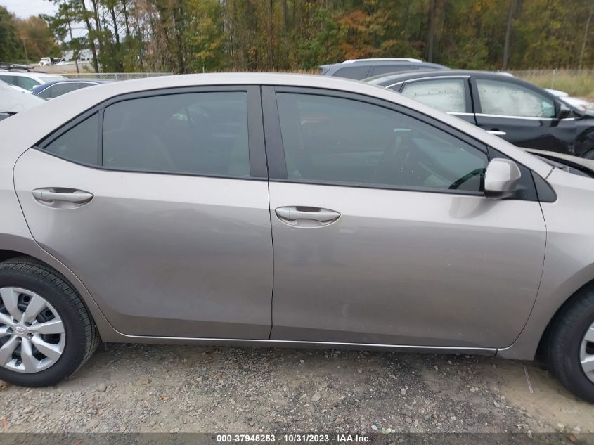 2015 Toyota Corolla L/Le/S/S Plus/Le Plus VIN: 5YFBURHE3FP257931 Lot: 37945253