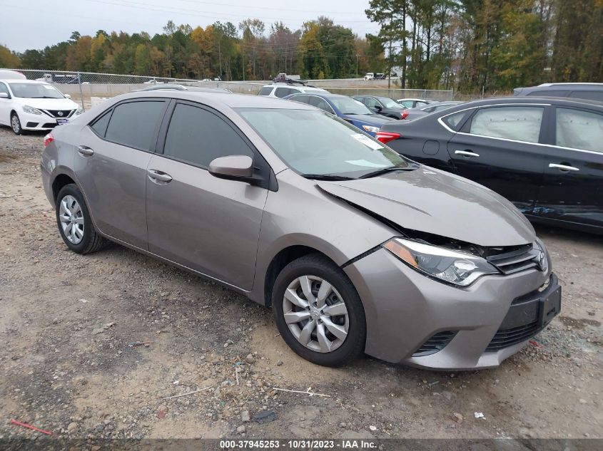 2015 Toyota Corolla L/Le/S/S Plus/Le Plus VIN: 5YFBURHE3FP257931 Lot: 37945253