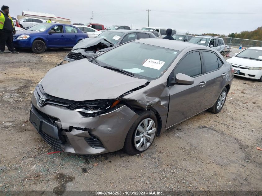 2015 Toyota Corolla L/Le/S/S Plus/Le Plus VIN: 5YFBURHE3FP257931 Lot: 37945253