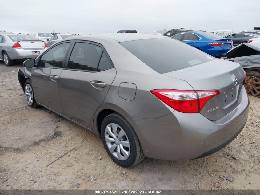 2015 Toyota Corolla L/Le/S/S Plus/Le Plus VIN: 5YFBURHE3FP257931 Lot: 37945253